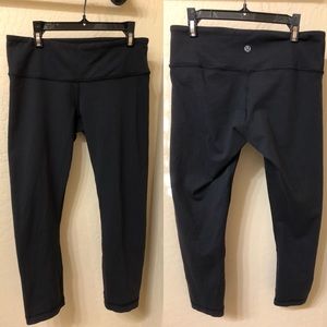 Lululemon Wunder Under Crop Leggings